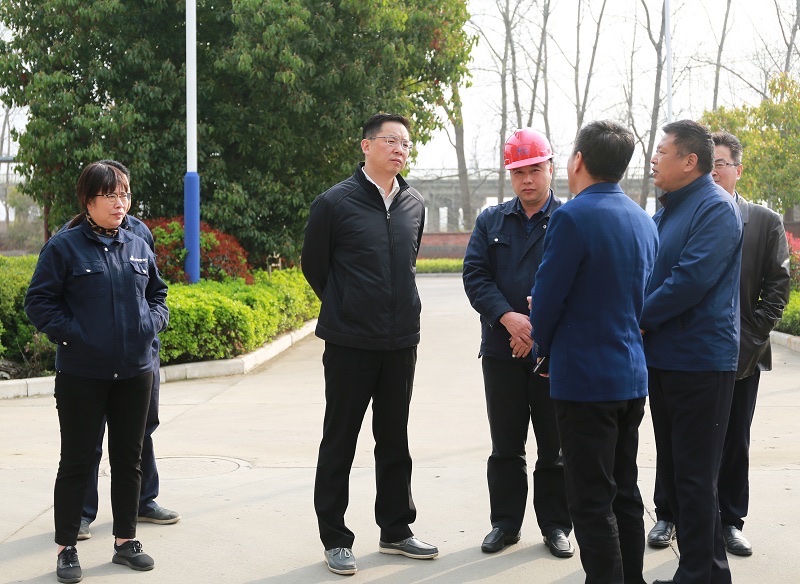 市委书记邓继敢深入我公司检查指导安全生产工作