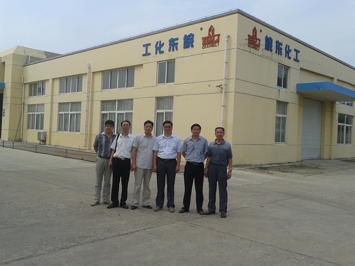 安徽科技学院化学与材料工程学院来我公司调研